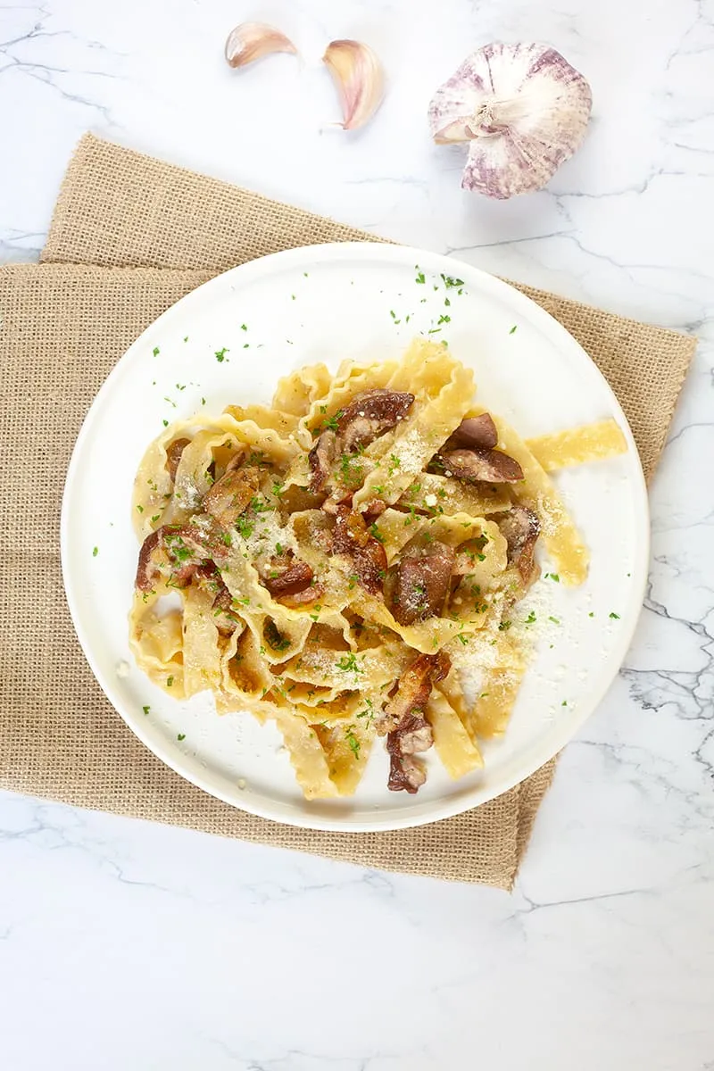 Pasta porcini (eekhoorntjesbrood)
