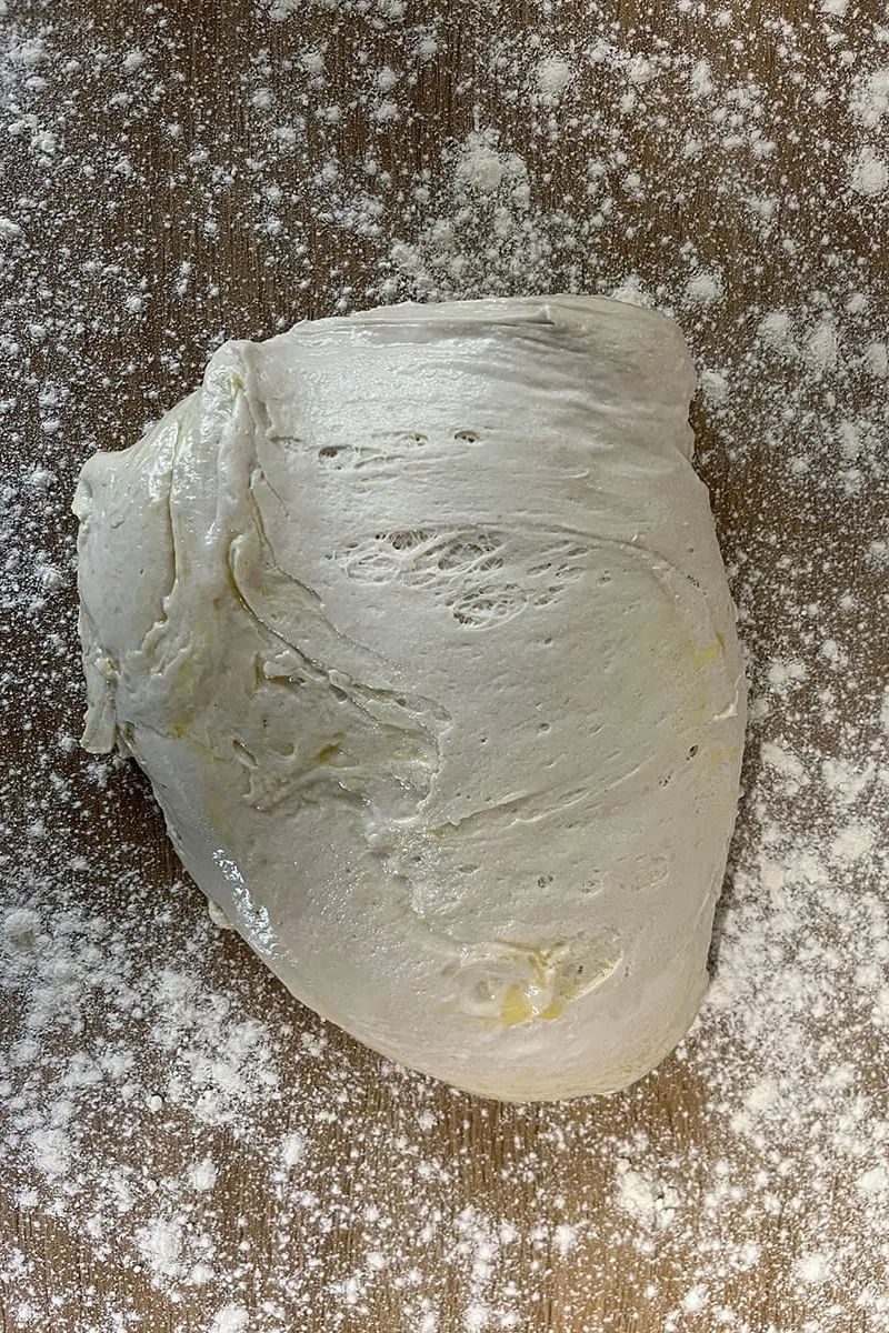 Pinsa romana - stap 3