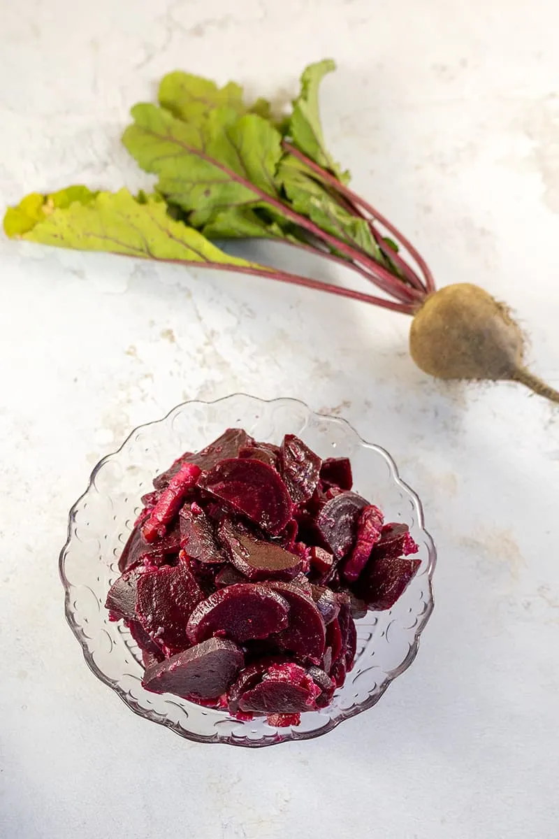 Rode bietjes op grootmoeders wijze