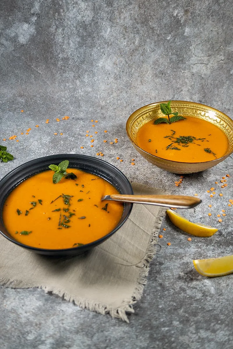 Turkse linzensoep - mercimek çorbasi