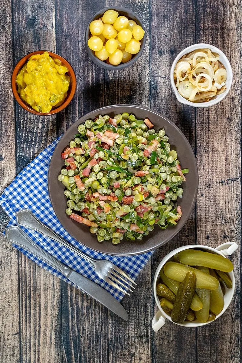 Captain's dinner met kapucijners