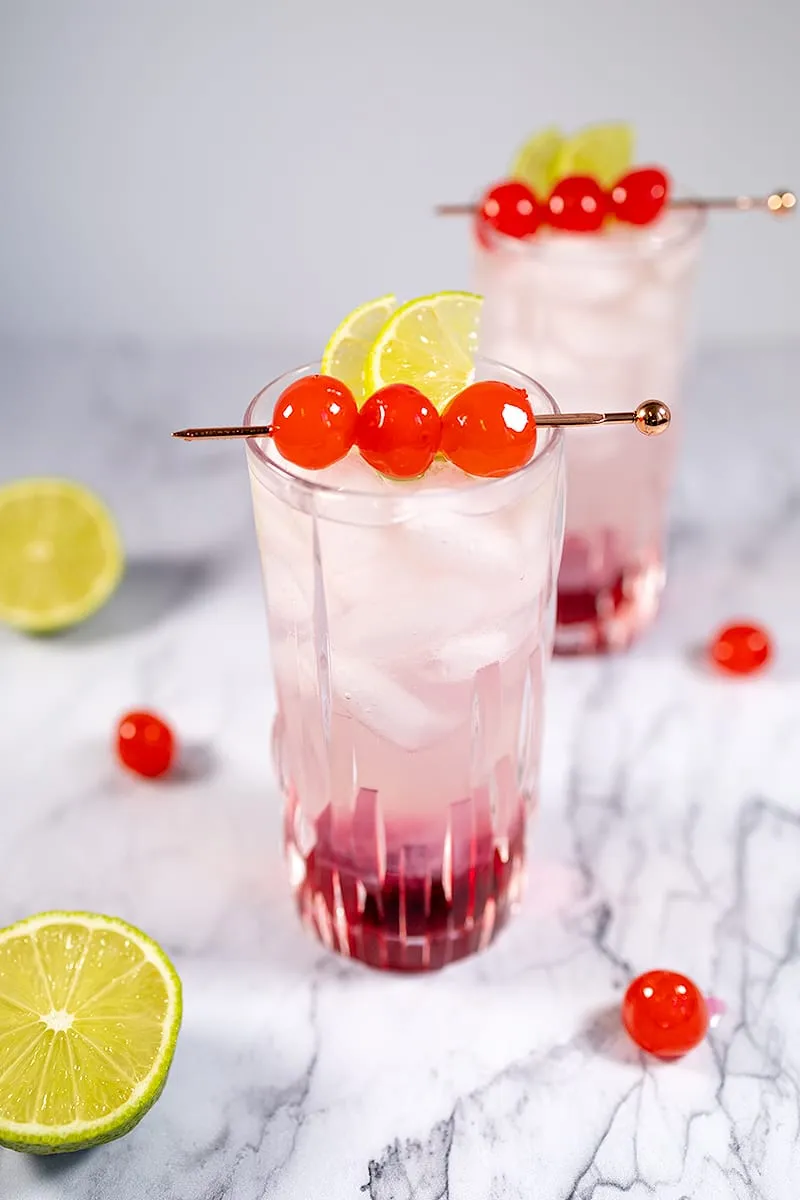 Dirty Shirley cocktail