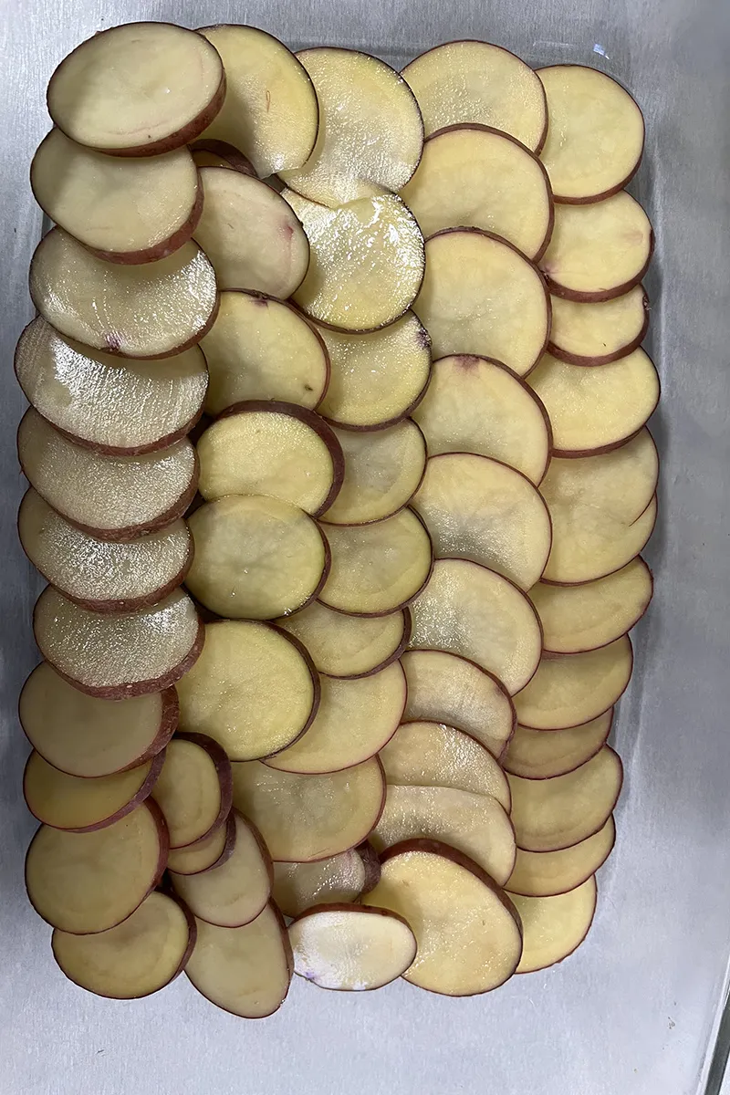 Dorade in de ovenschaal - stap 1