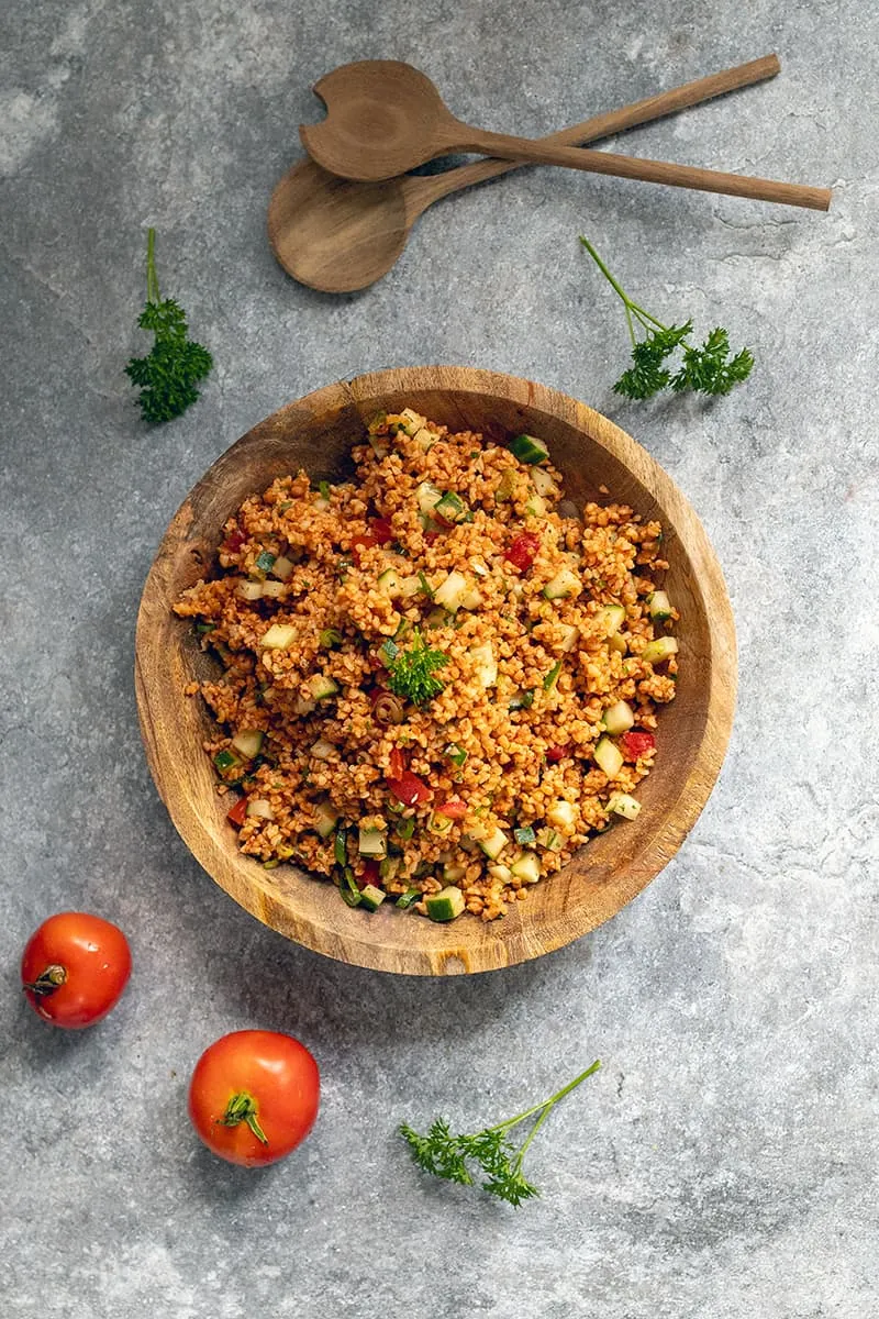 Kisir - Turkse bulgursalade
