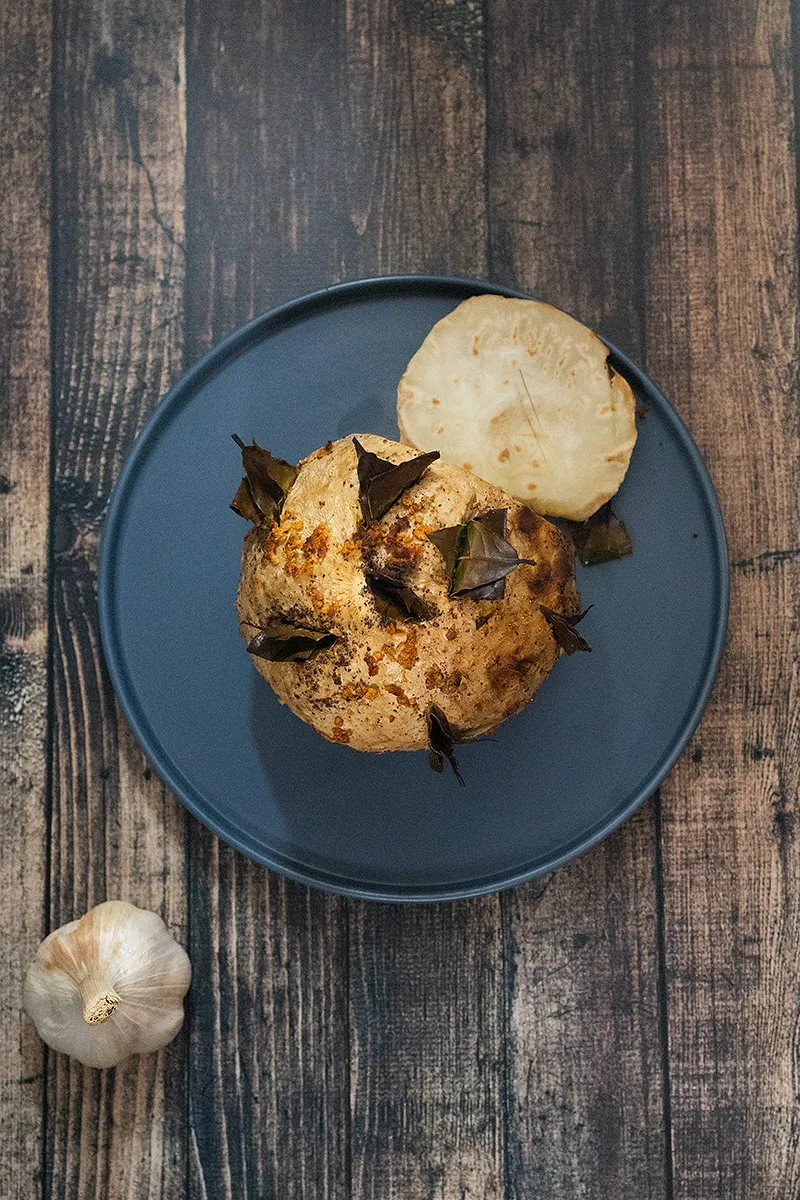 Knolselderij uit de oven