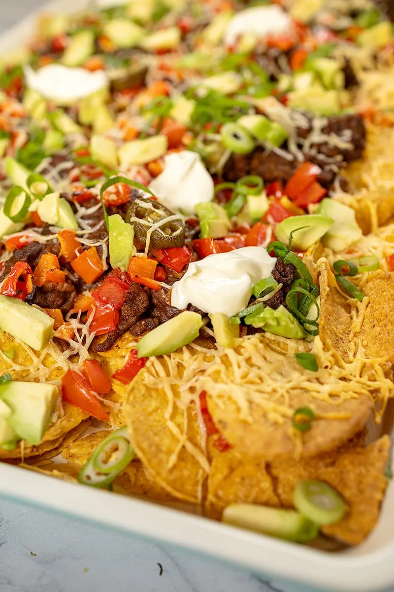 Nacho ovenschotel met gehakt