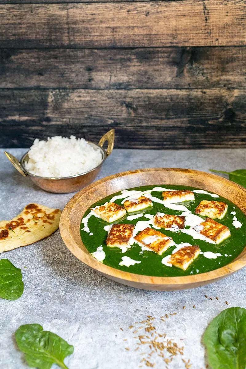 Palak paneer