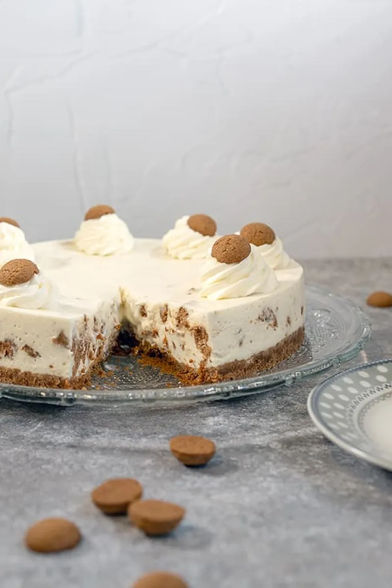 Zelf pepernoten kwarktaart maken