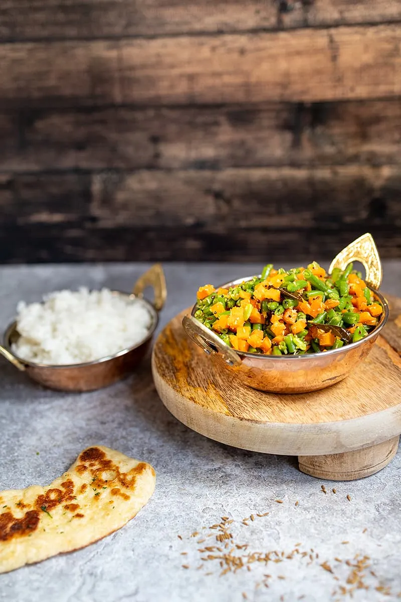 Poriyal - Indiase gebakken groenten