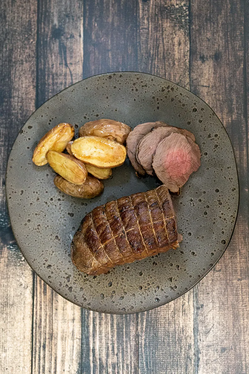 Runderrollade uit de oven