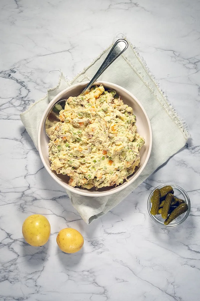 Zelf rundvleessalade maken