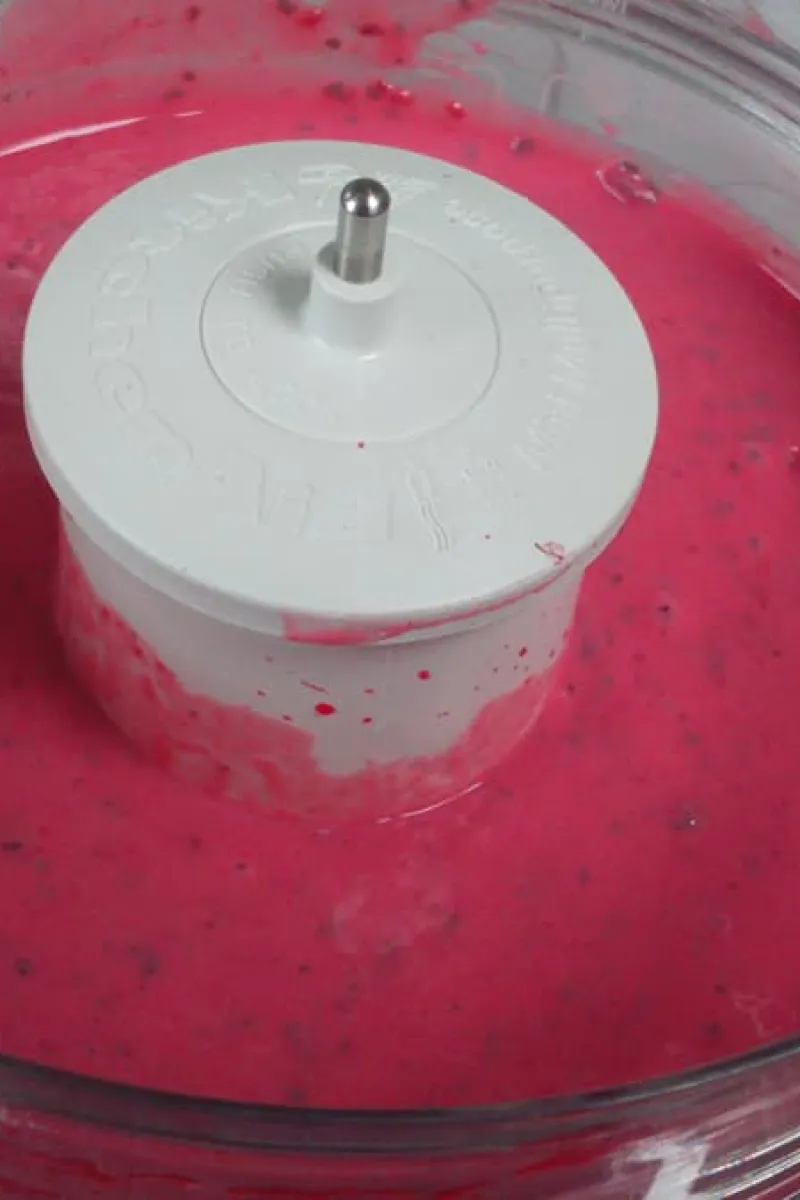 Salie ijs met ovengebakken perzik voorbereiding - stap 2