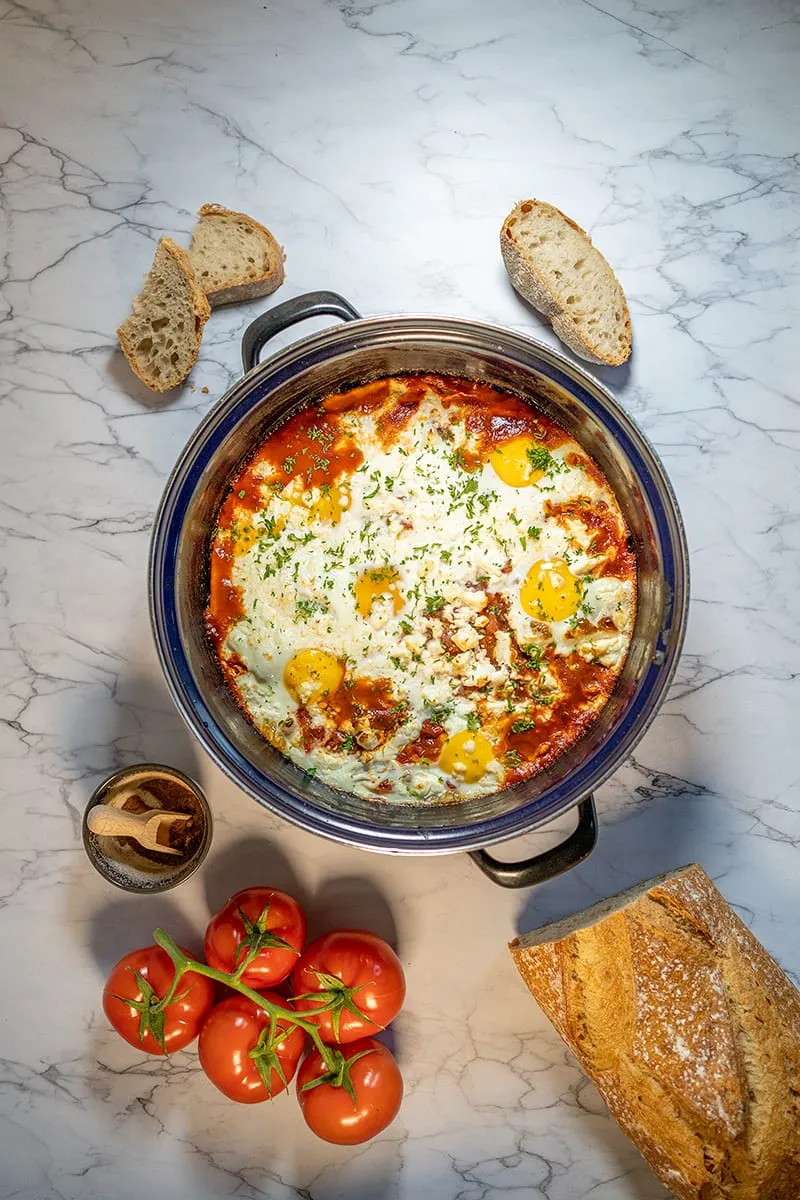 Shakshuka met feta