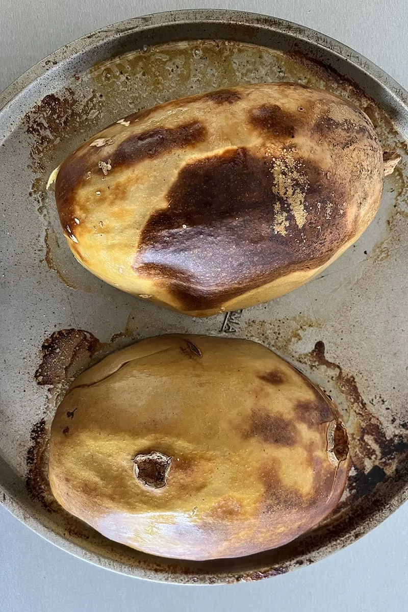 Spaghettipompoen bereiden doe je zo - stap 2