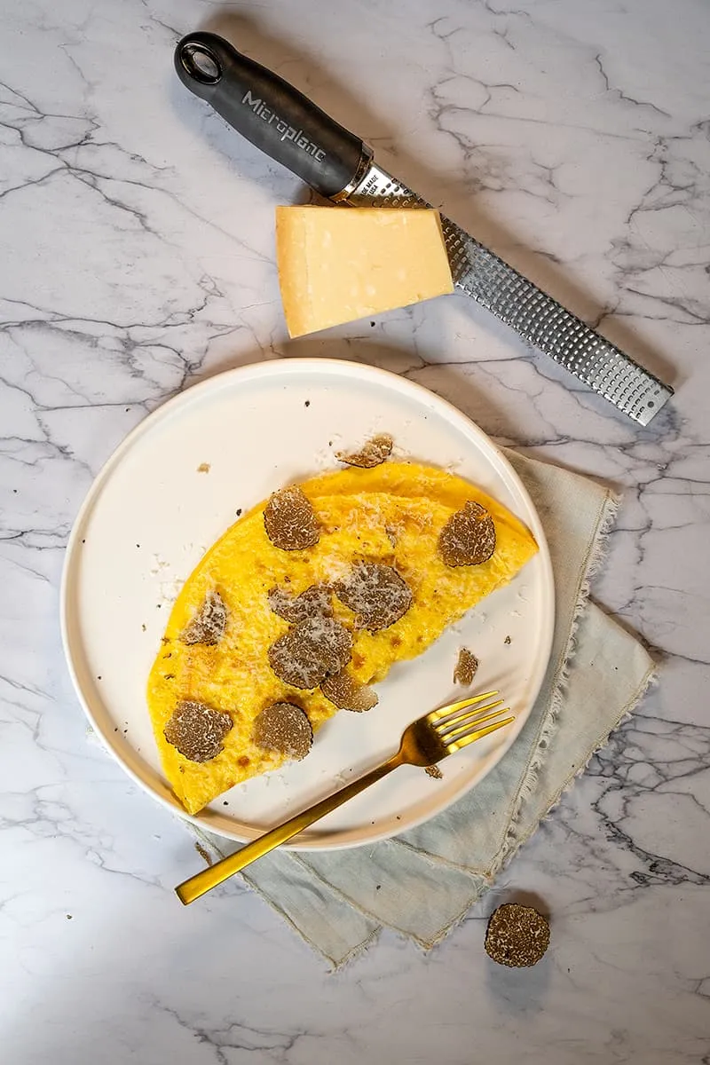 Truffel omelet