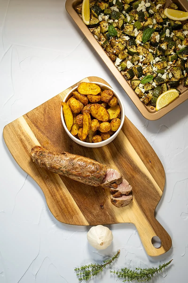 Varkenshaas met tijm en citroen