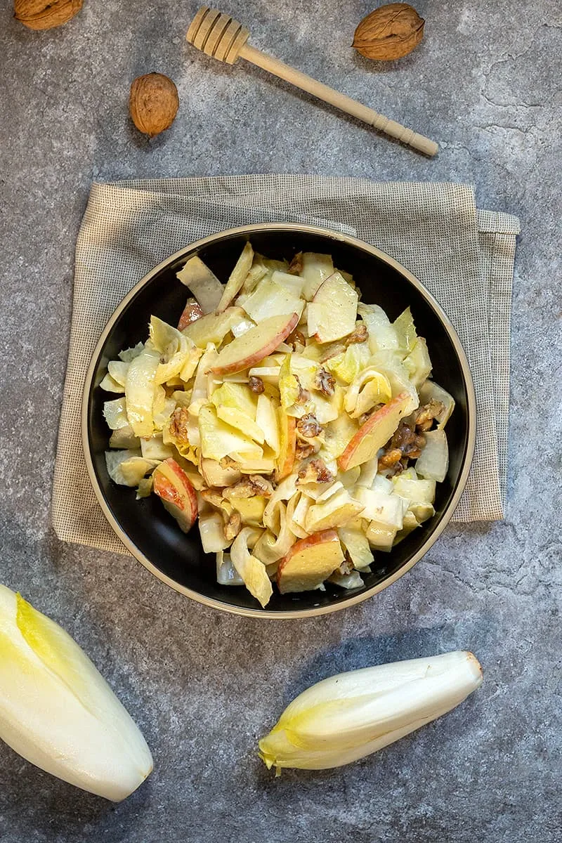 Witlofsalade met appel