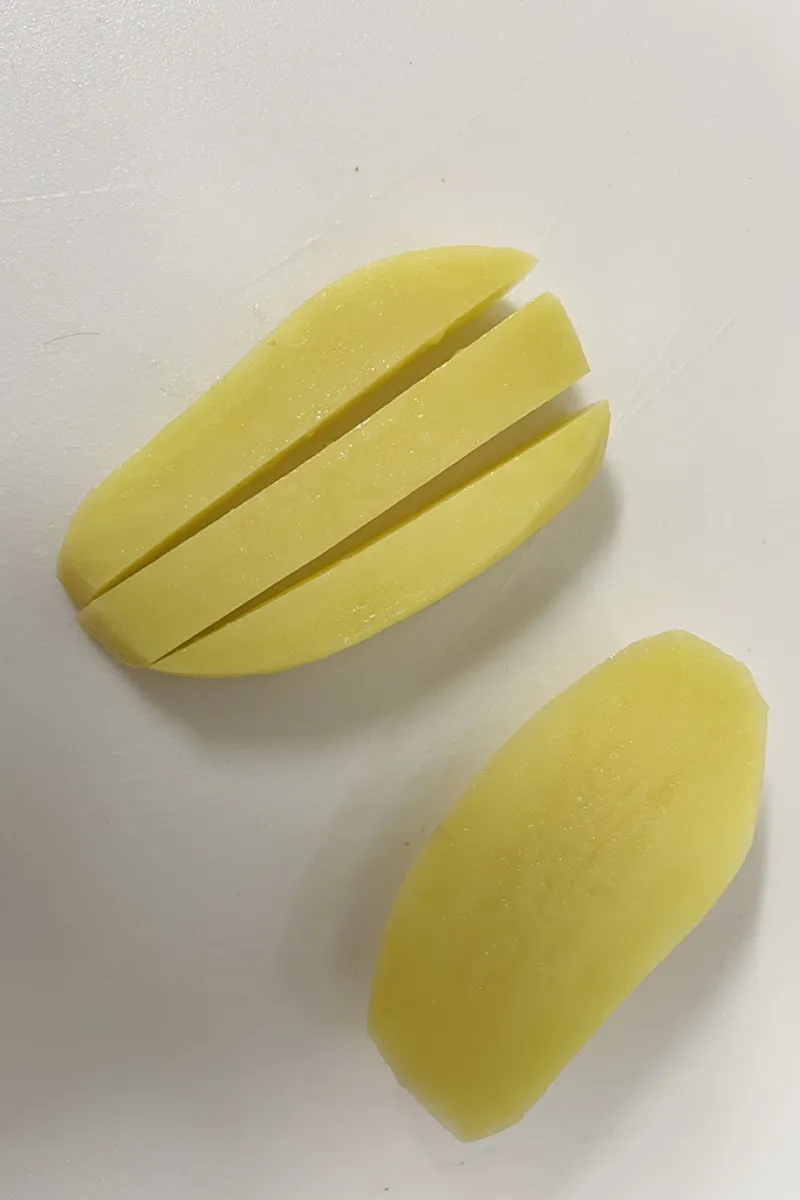 Zelf friet maken - stap 2