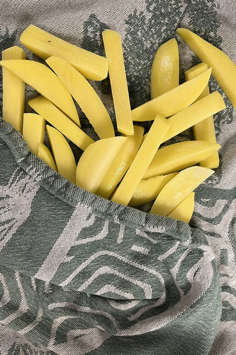 Zelf friet maken - stap 4