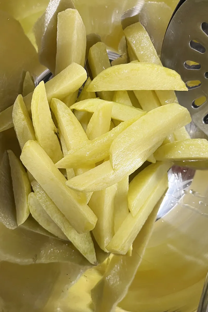 Zelf friet maken - stap 5