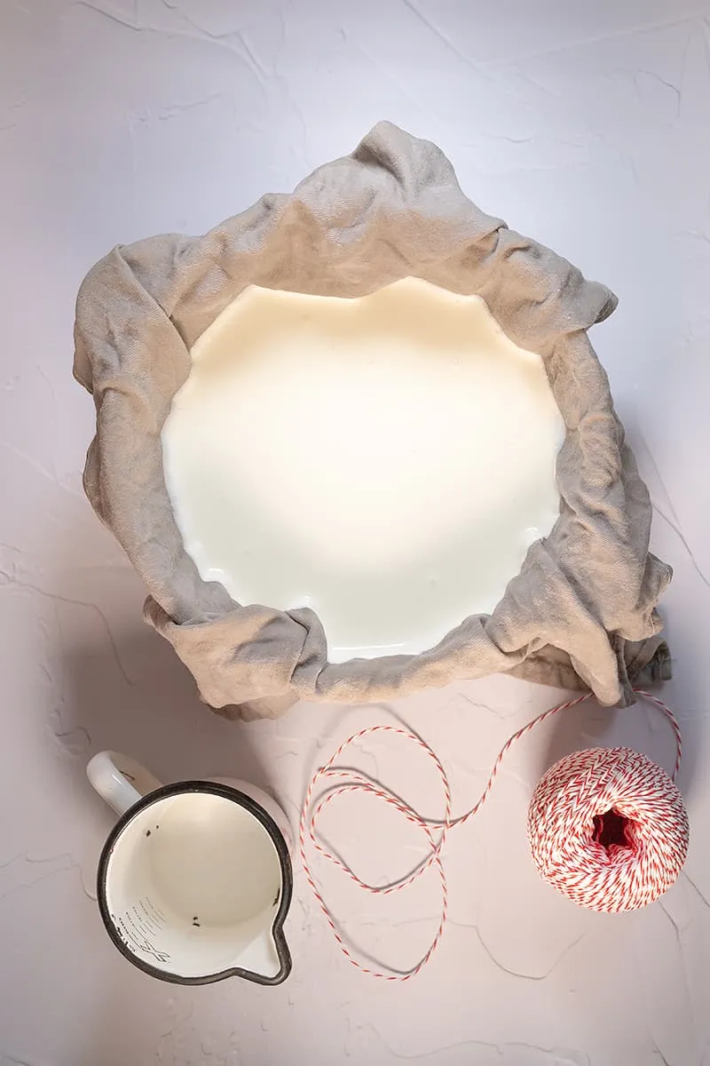 Zelf hangop maken - stap 1