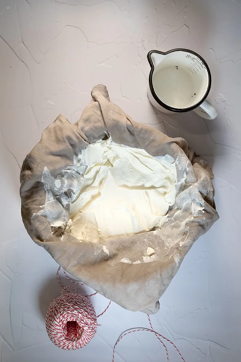 Zelf hangop maken - stap 2