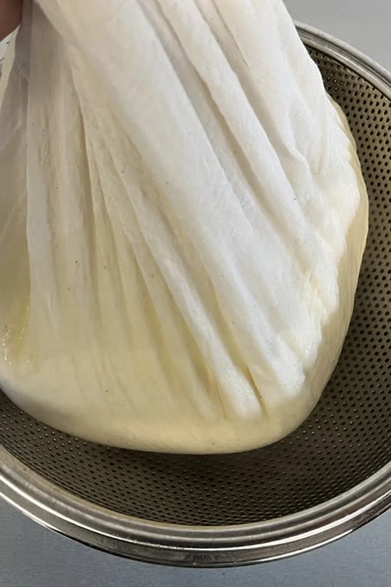 Zelf paneer maken - stap 5