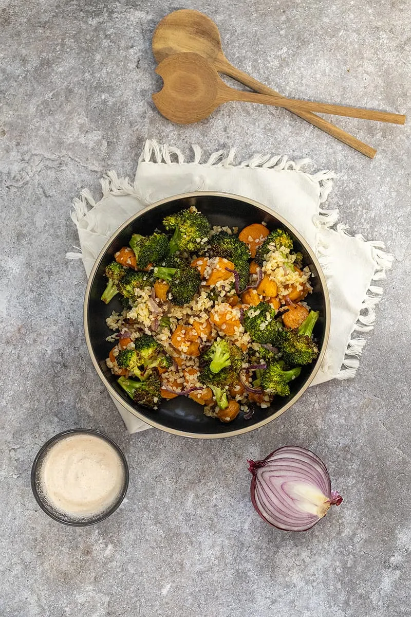 Bulgursalade met broccoli