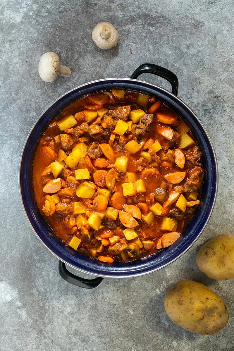 Hollands stoofpotje met rookworst