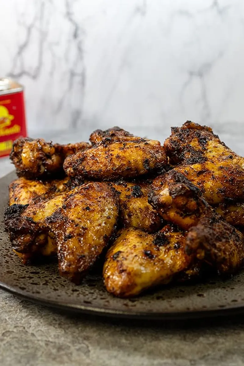 Gemarineerde kipkluifjes van de bbq