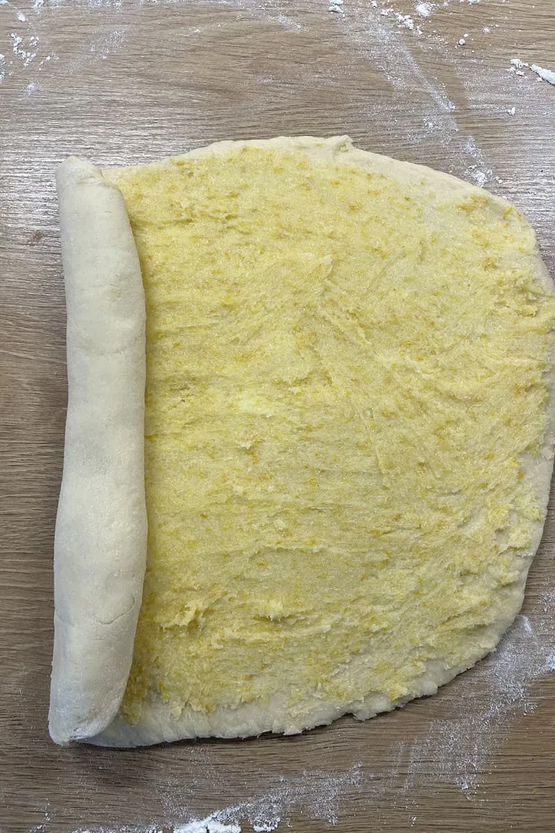 Lemon rolls maken - stap 1