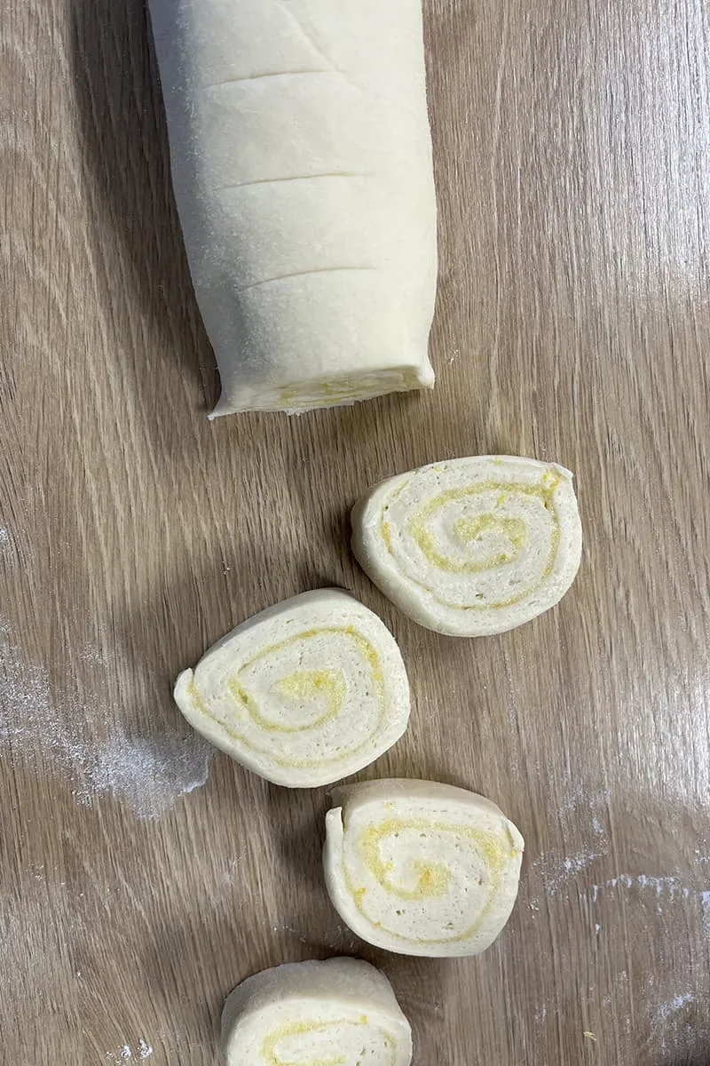 Lemon rolls maken - stap 2