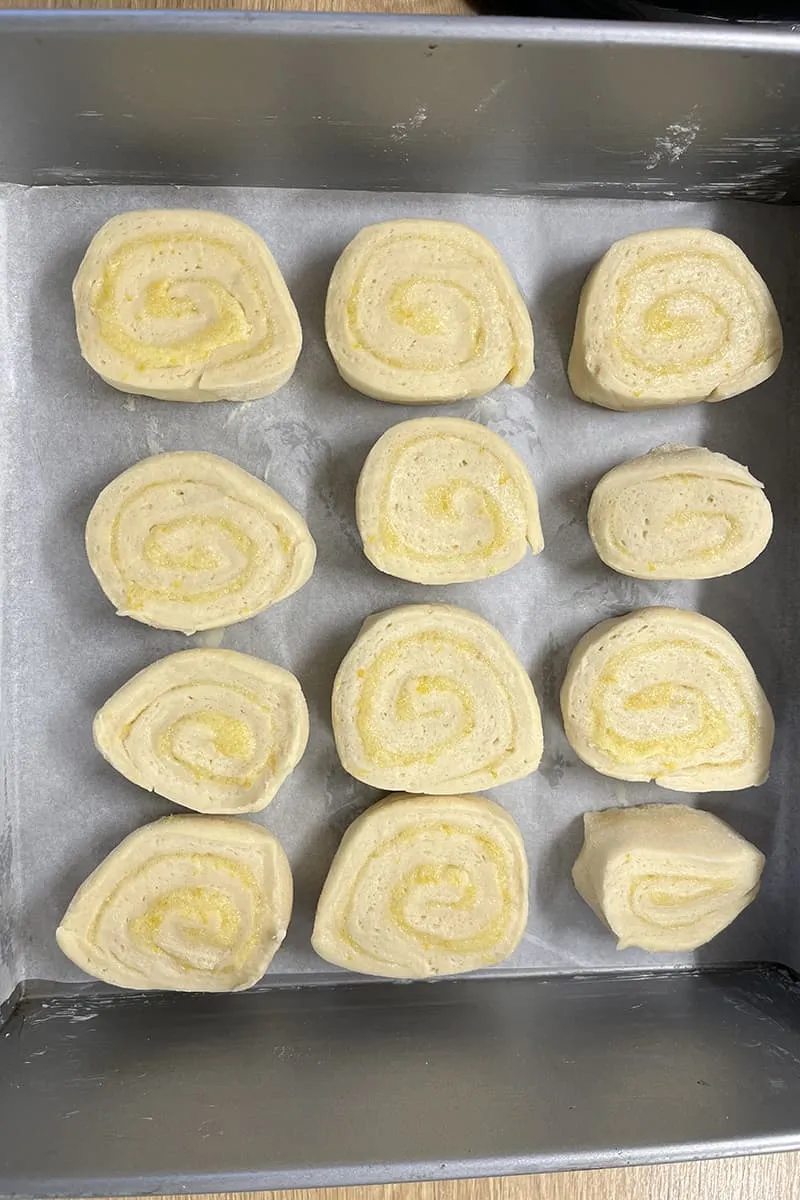 Lemon rolls maken - stap 3