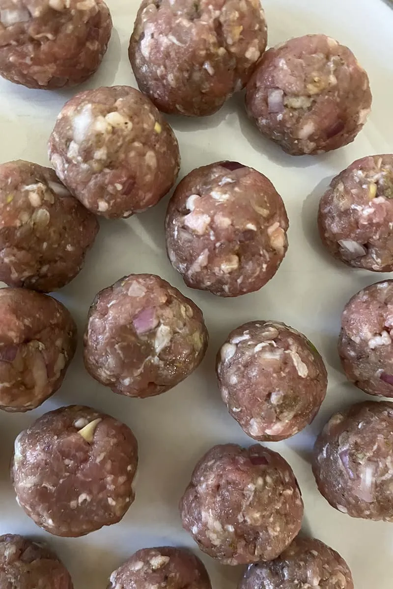 Lamsgehaktballetjes maken