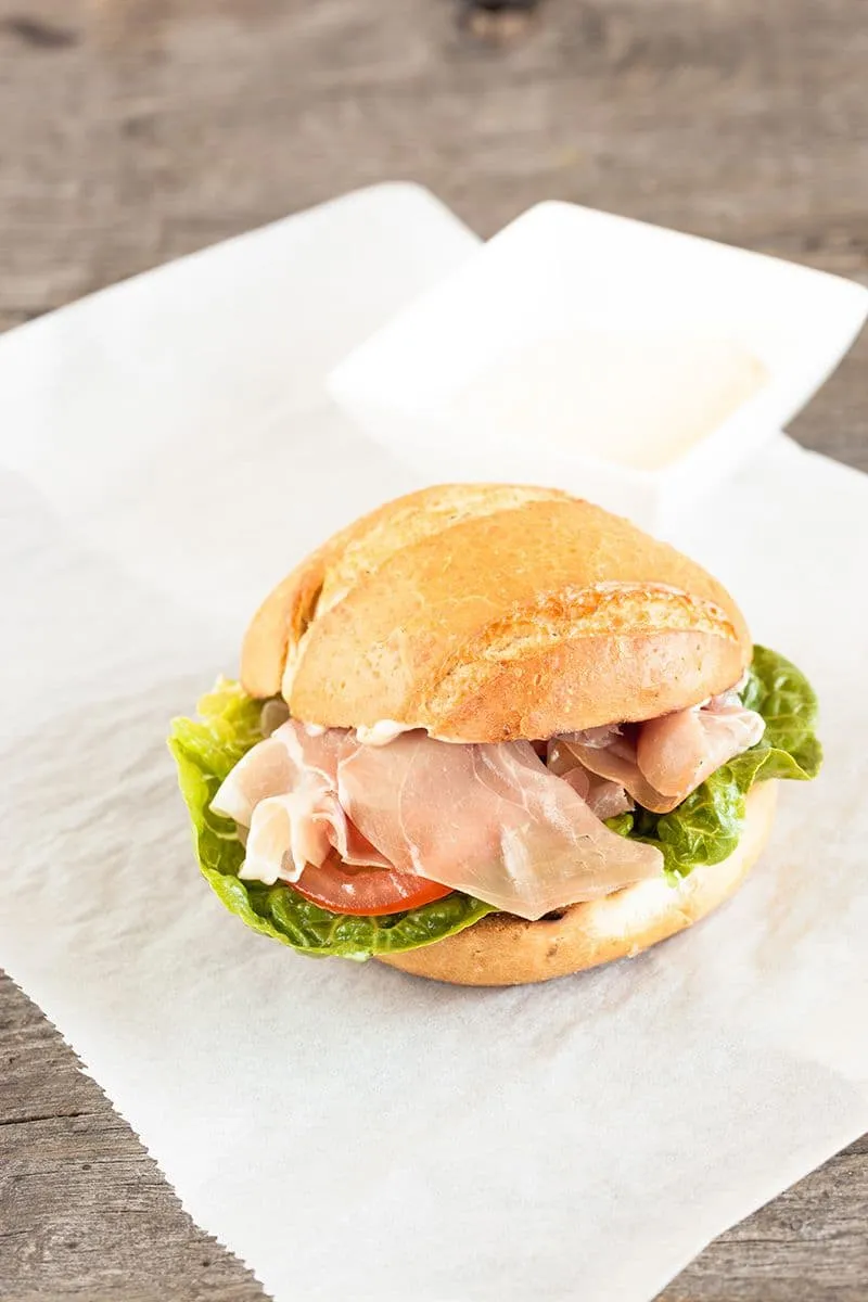 Broodje prosciutto di parma