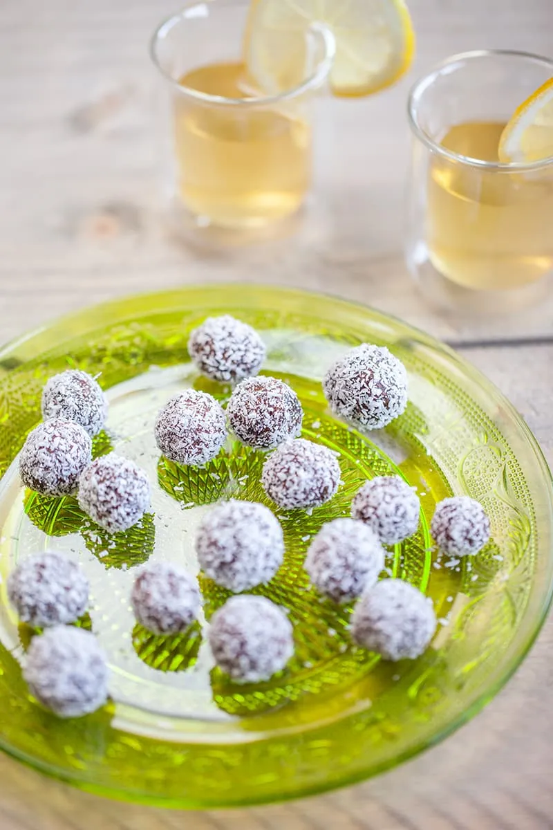 Suikervrije kokosballetjes