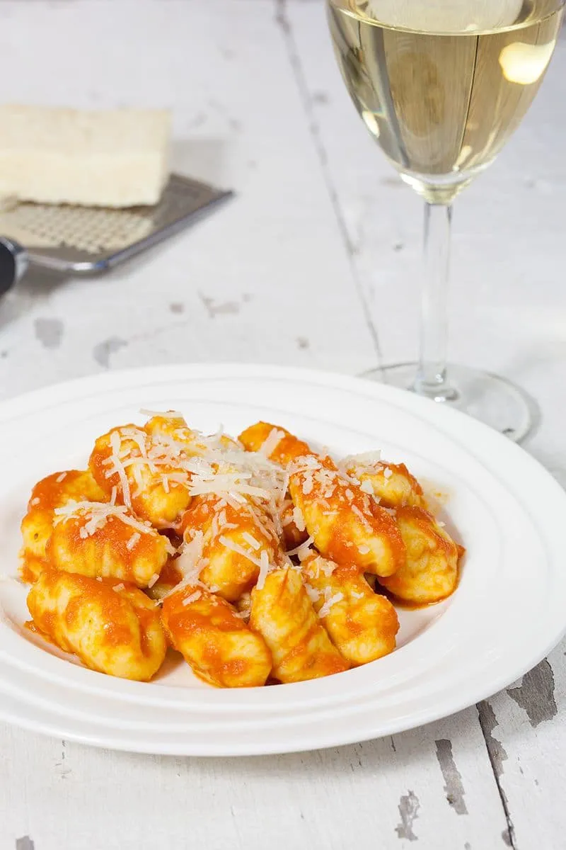Gnocchi met tomatensaus
