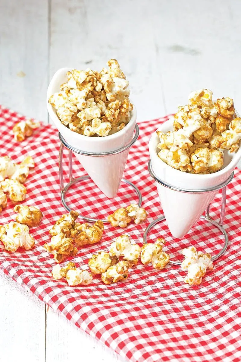 Vanille karamel popcorn