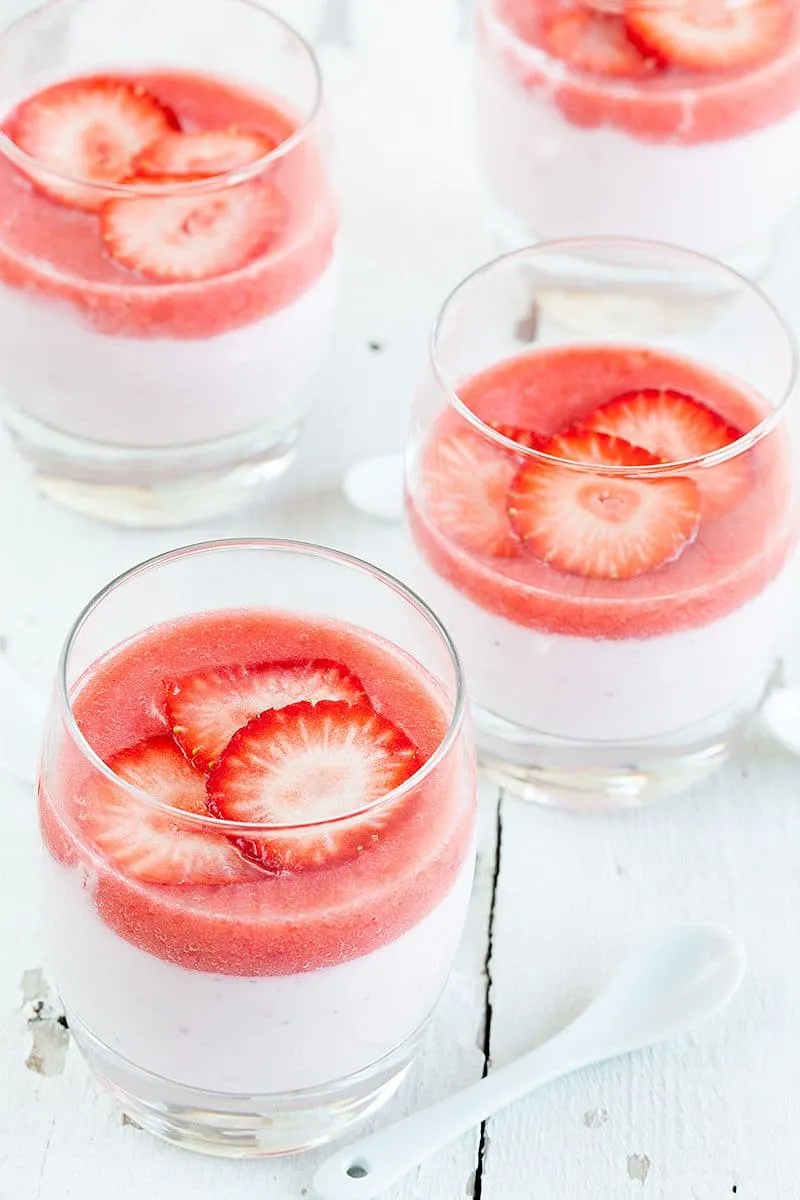 Aardbeienkwark met anijs