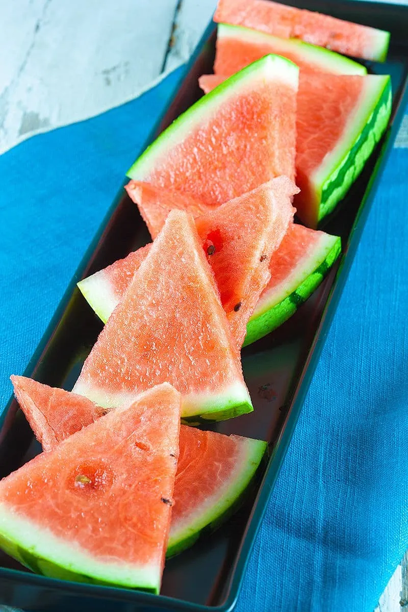 Dronken watermeloen met wodka