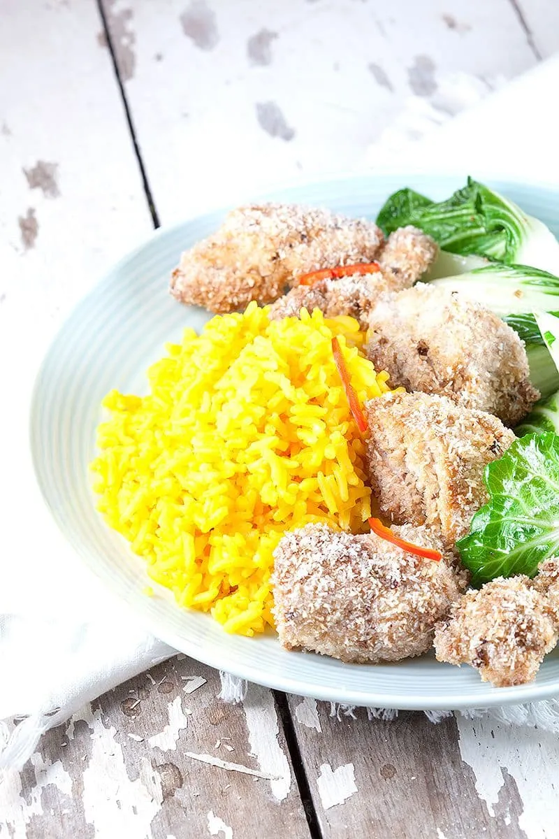 Ovengebakken kokos-kippendijen