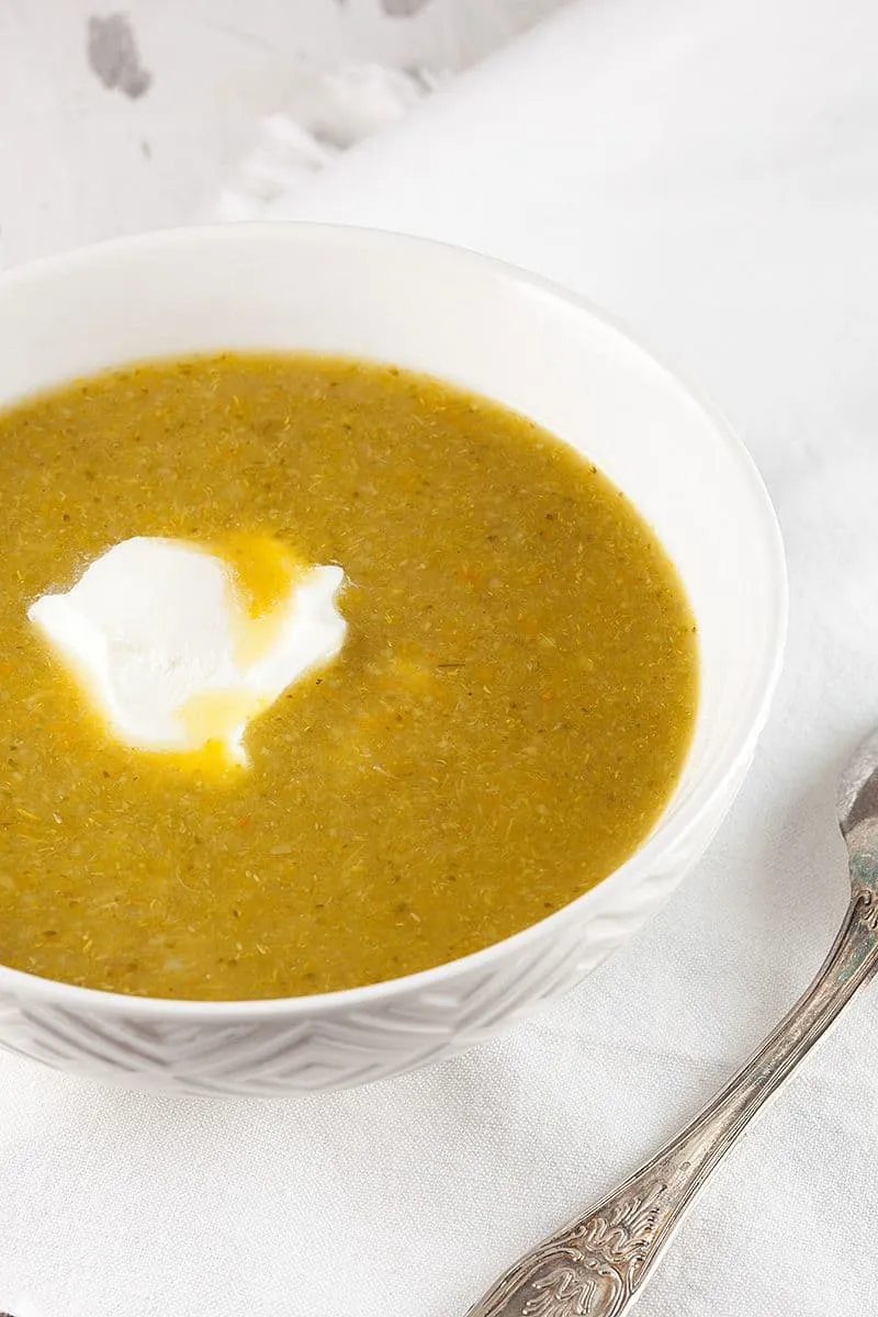 Broccolisoep uit de slowcooker