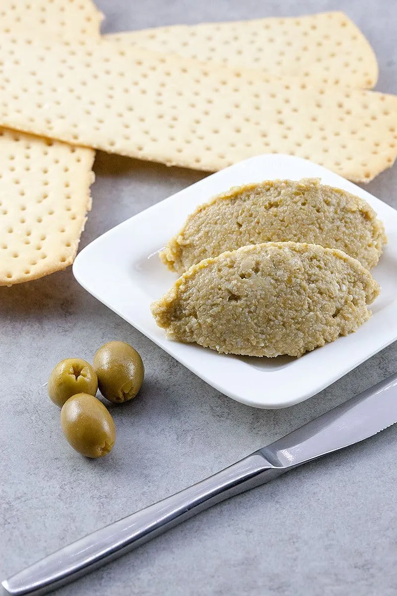 Groene olijventapenade