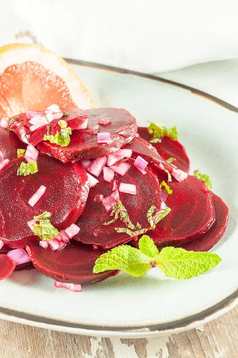 Mexicaanse rode bietensalade