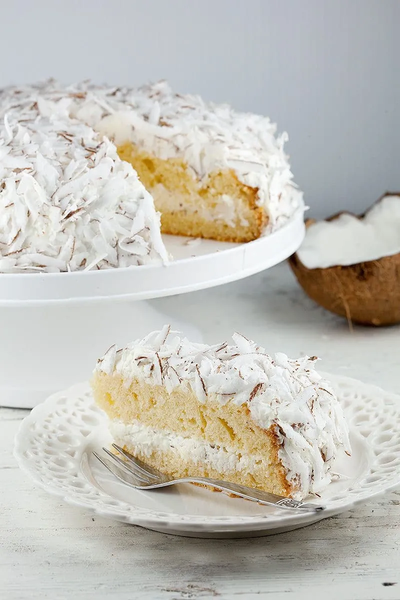 Kokosnoot taart