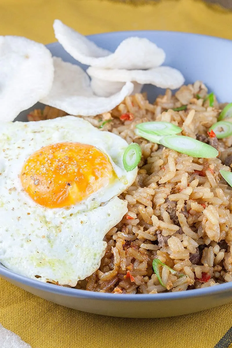 Indonesische nasi goreng