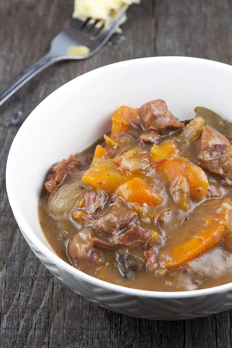 Rundvlees stoofpotje uit de slowcooker