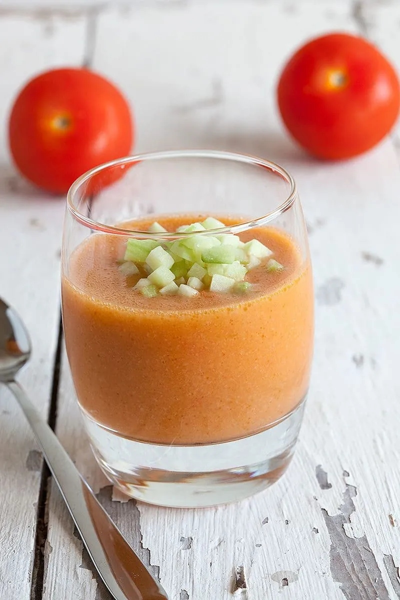 Gazpacho (Spaanse koude soep)