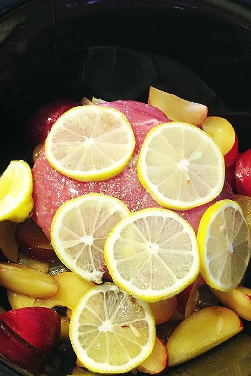 Ham in een slowcooker