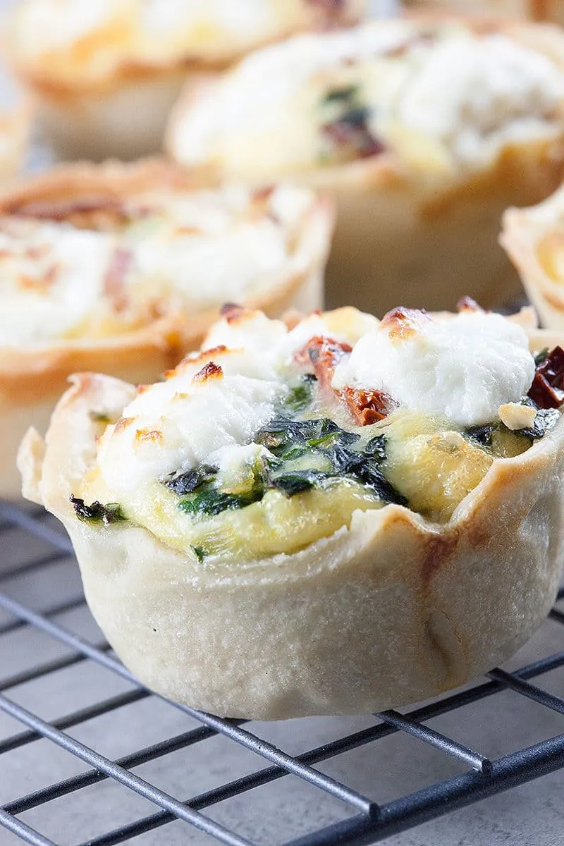 Mini quiches
